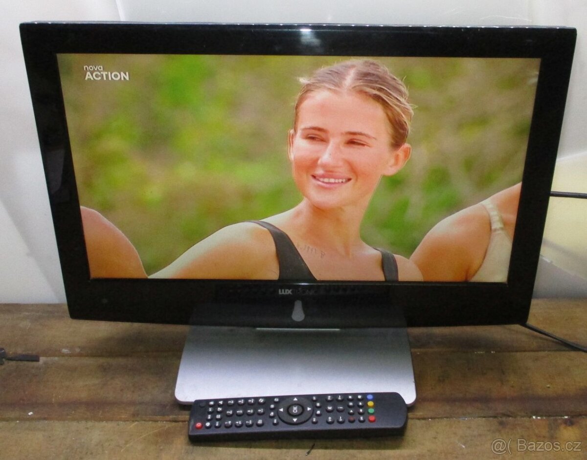 Malá LCD televize LUXTRONIC 19 palců, nemá DVBT2 - 4
