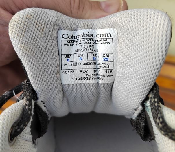 Dětská sportovní obuv Columbia a Reebok - 4