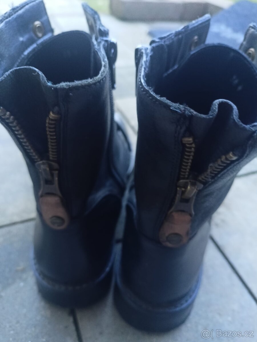 Zimní kožené boty zn.LASOCKI, vel. 38 - 4