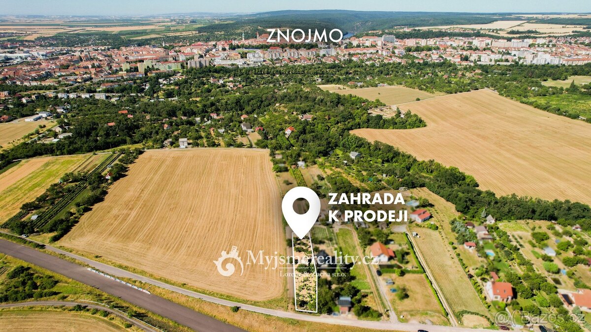 Na prodej pozemek - zahrada 1 132 m² s krásným výhledem + mo - 4