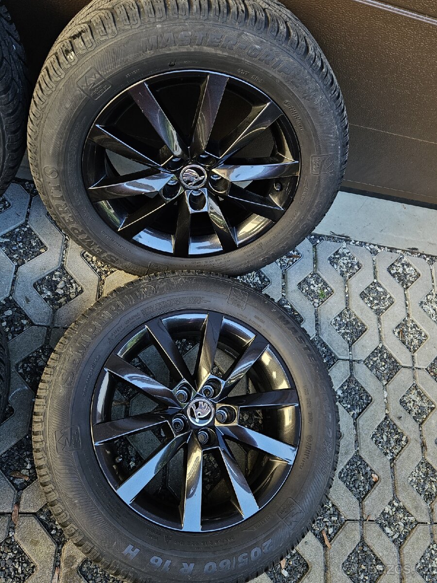 ALU disky originální Škoda Kamiq 5x100, 6x16 ET38 - 4