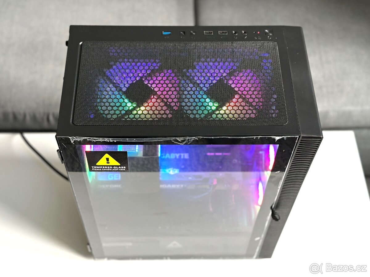 Herní PC Intel Core i7-11700, RTX 3070 8GB, RAM 32GB, SS 1TB - 4