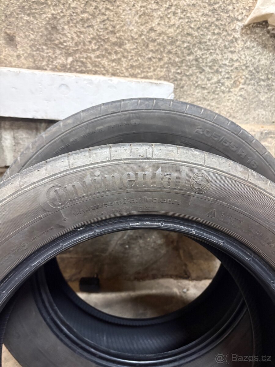 Prodám letní pneu 205/55 r16 - 4
