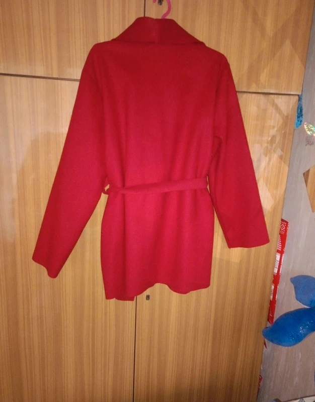 Nový červený kabátek vel. 48 - 4