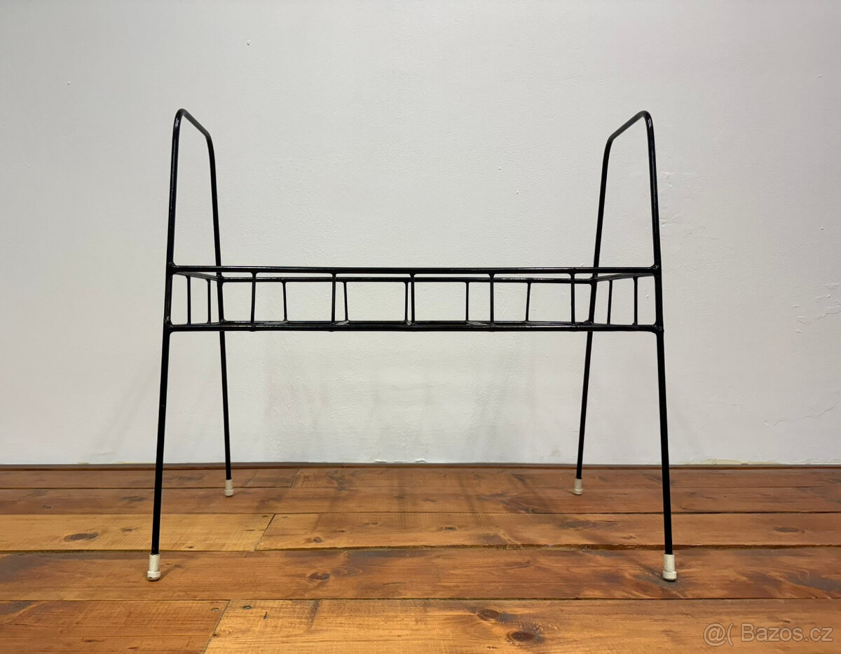 Originální kovový květinový stojan / etažer ČSSR - 4