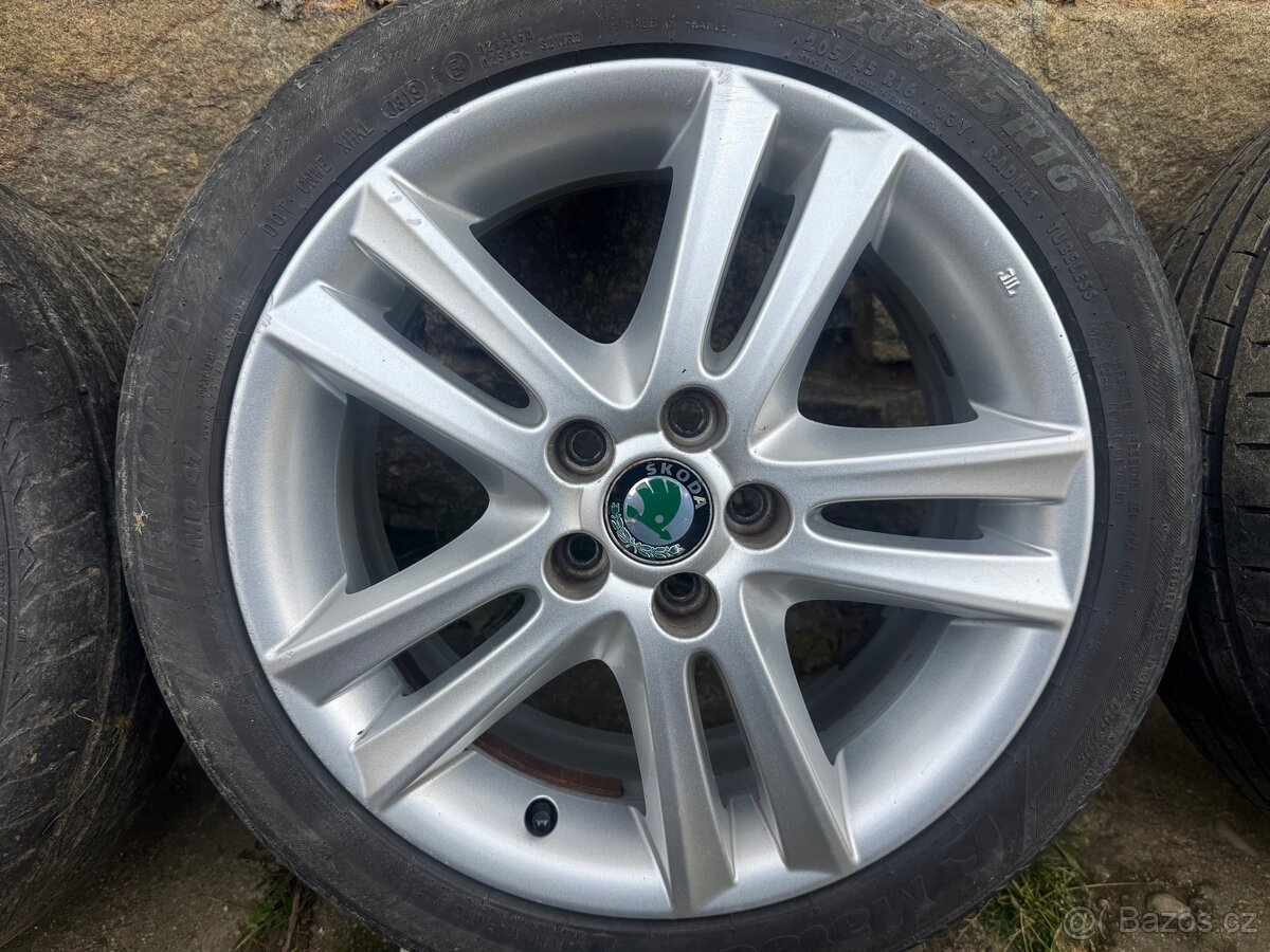 Kola 5x100 r16 s pneu - 4