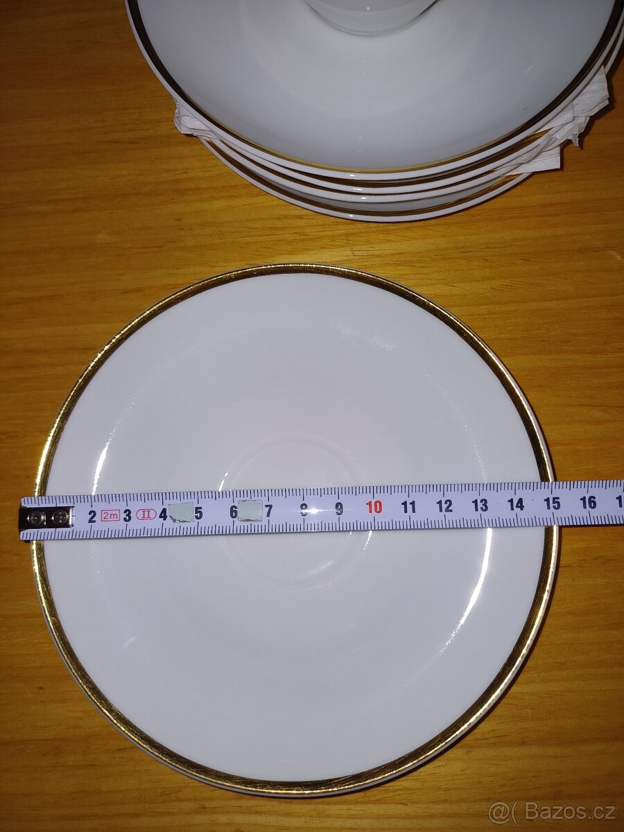 Kávový servis Bohemia, 6 os., 60. léta - 4