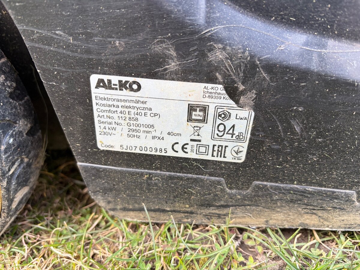 Al-ko comfort 40 E - 4
