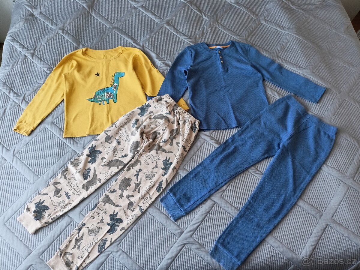 2x dětské pyžamo, 122/128 - 4