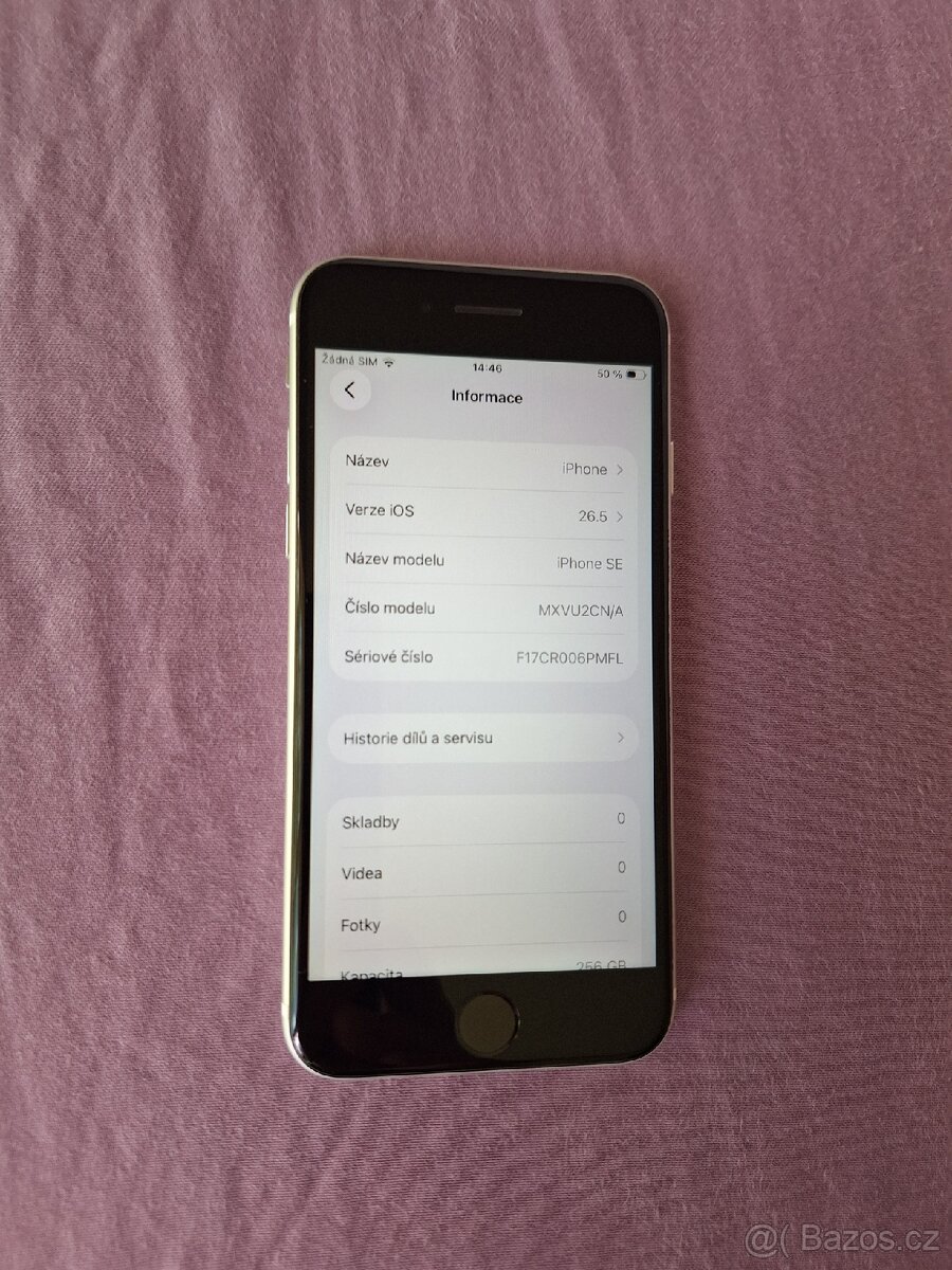iPhone SE 2020 256GB bílý - 4