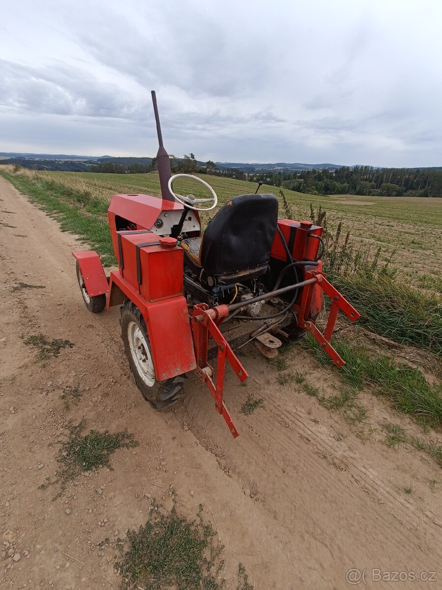Malotraktor domácí výroby - 4