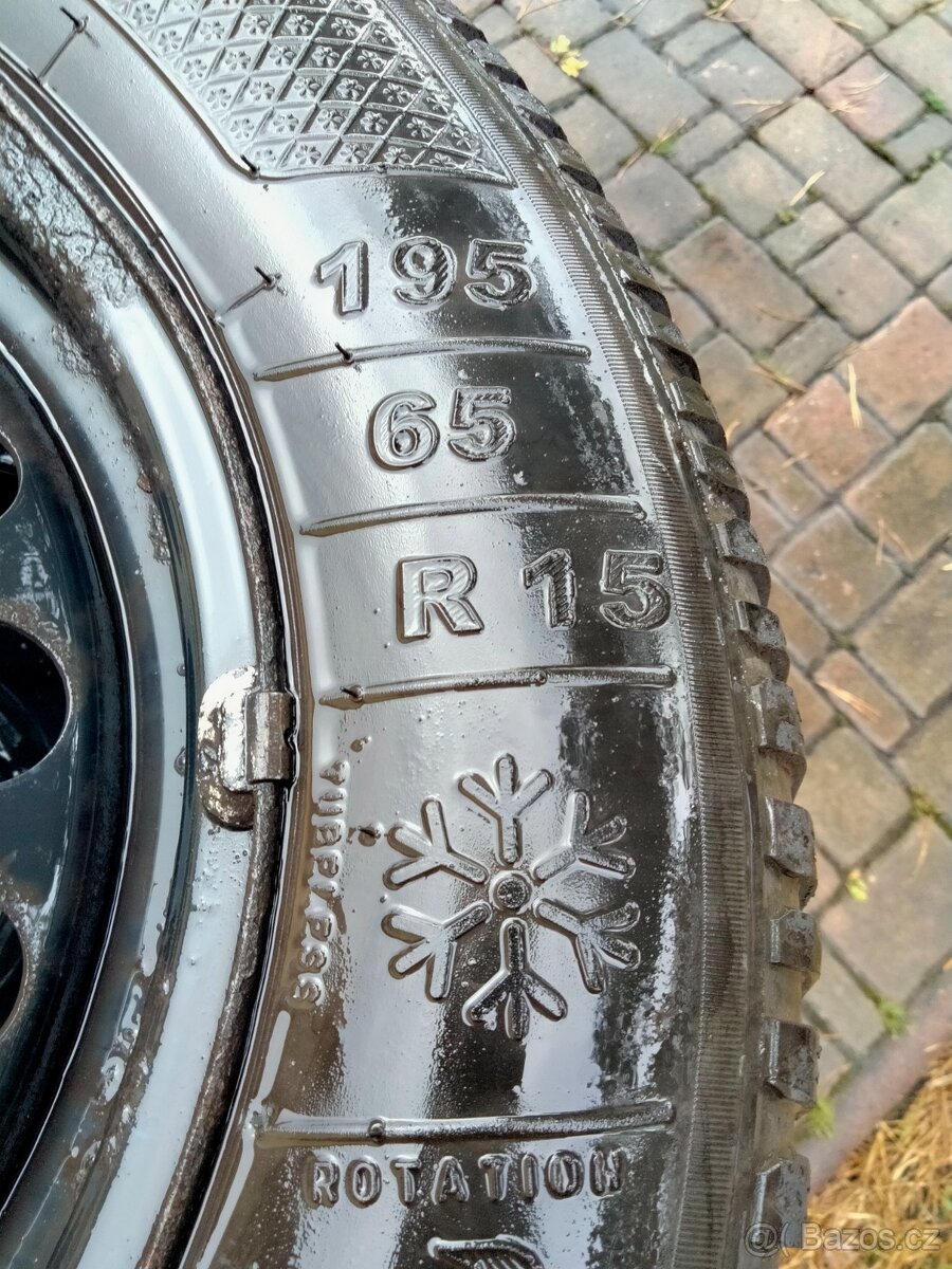 Zimní kola Octavia II 5x112 6Jx15 ET 47 - 4
