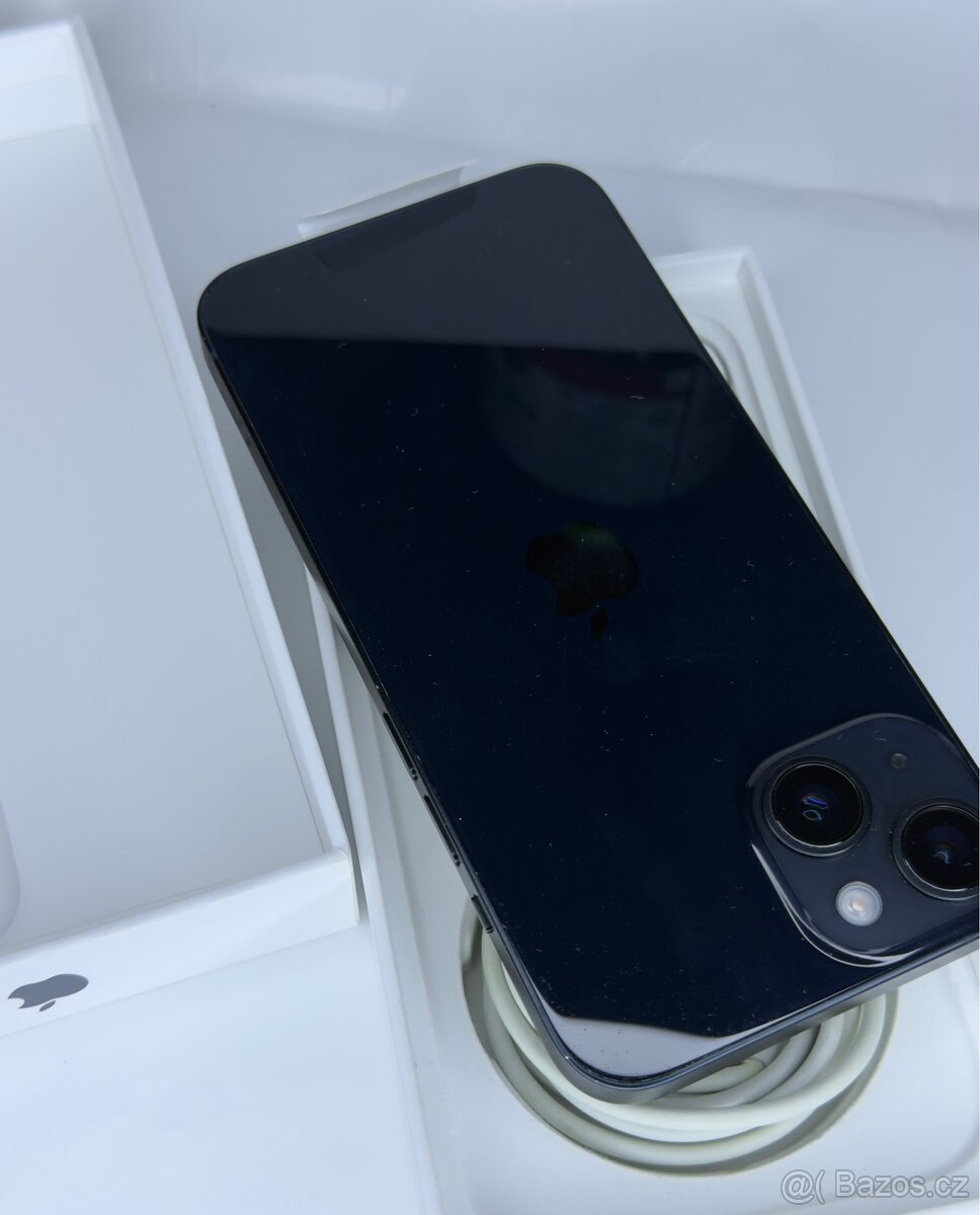 IPhone 14 • 128GB • Temně modrý • TOP STAV - 4
