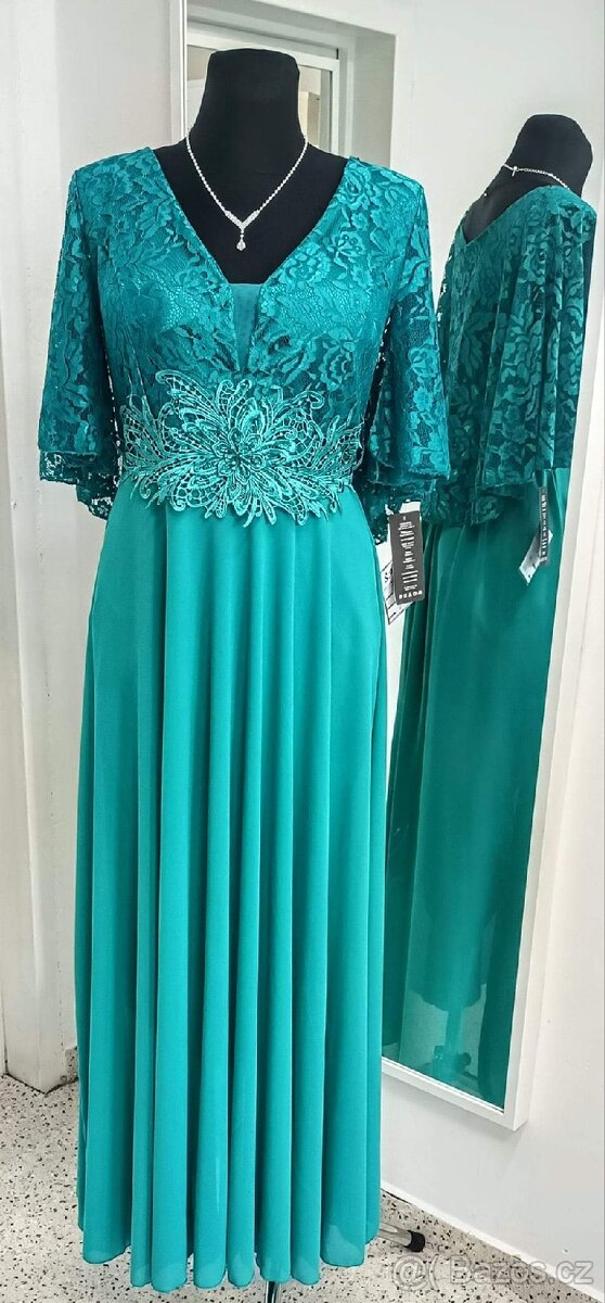 NOVÉ plesové šaty KRAJKOVÉ - 4