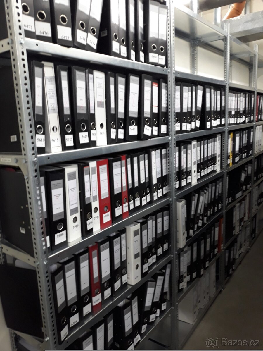 Regály kovové s vysokou nosností ZÁNOVNÍ - 4