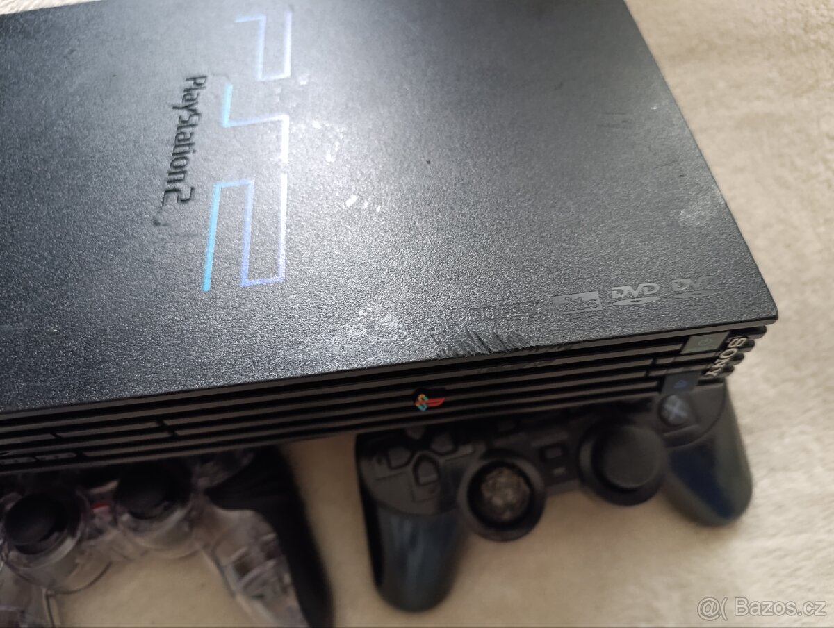 PS2 PlayStation 2 FAT + Hry - 4