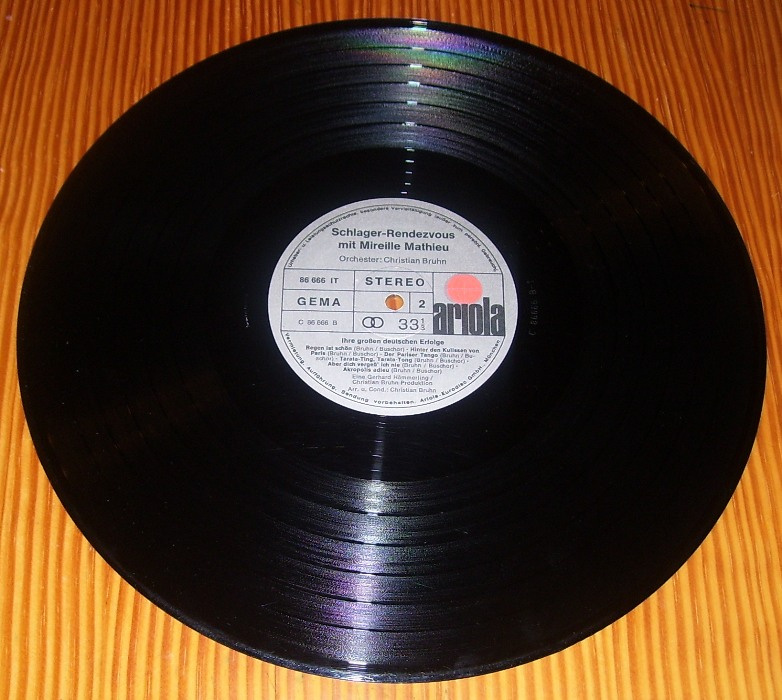 LP Schlager-Rendezvous mit Mireille.. r.1973/258/ - 4