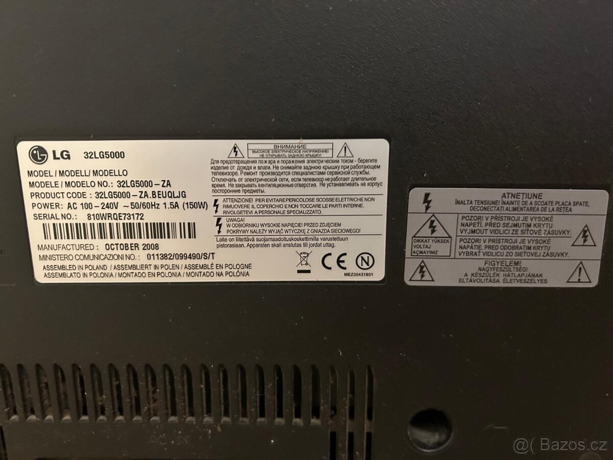 Televize LG 32LG5000 - 4