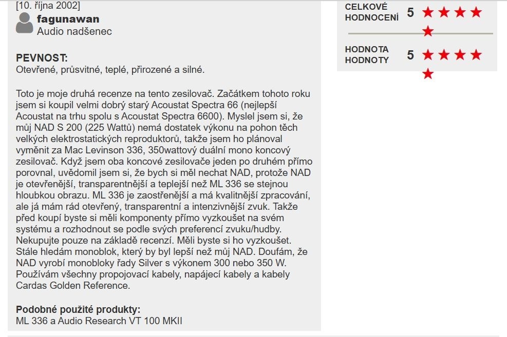 NAD S100/S200 - 4