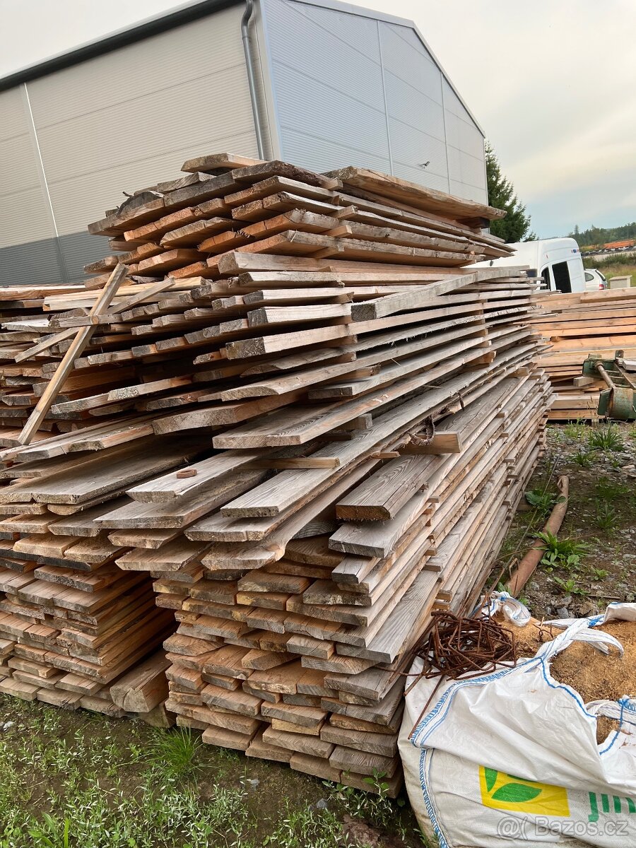 Trámy, Latě, Fošny, Prkna. - 4