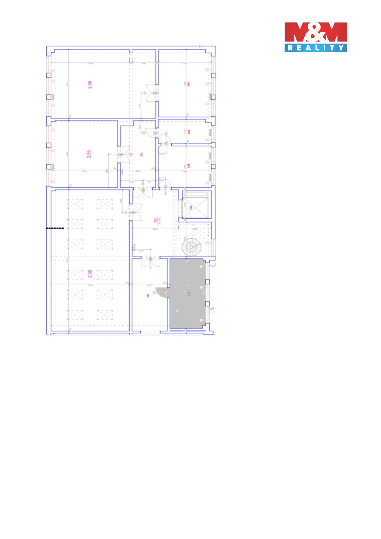 Pronájem kanceláře, 17 m², Ostrava, ul. Kounicova - 4