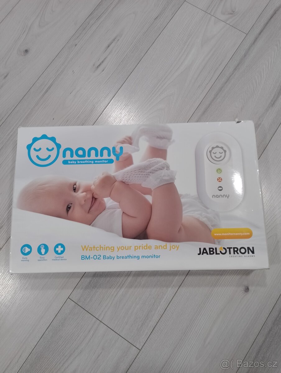 Nanny BM-02 Monitor dechu miminka - 4