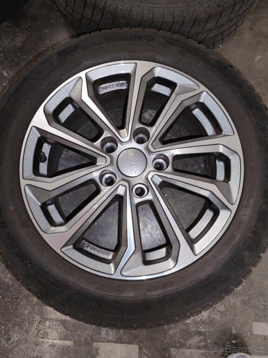 4 kompletní disky a zimní kola (Kia Ceed) 16" - 4