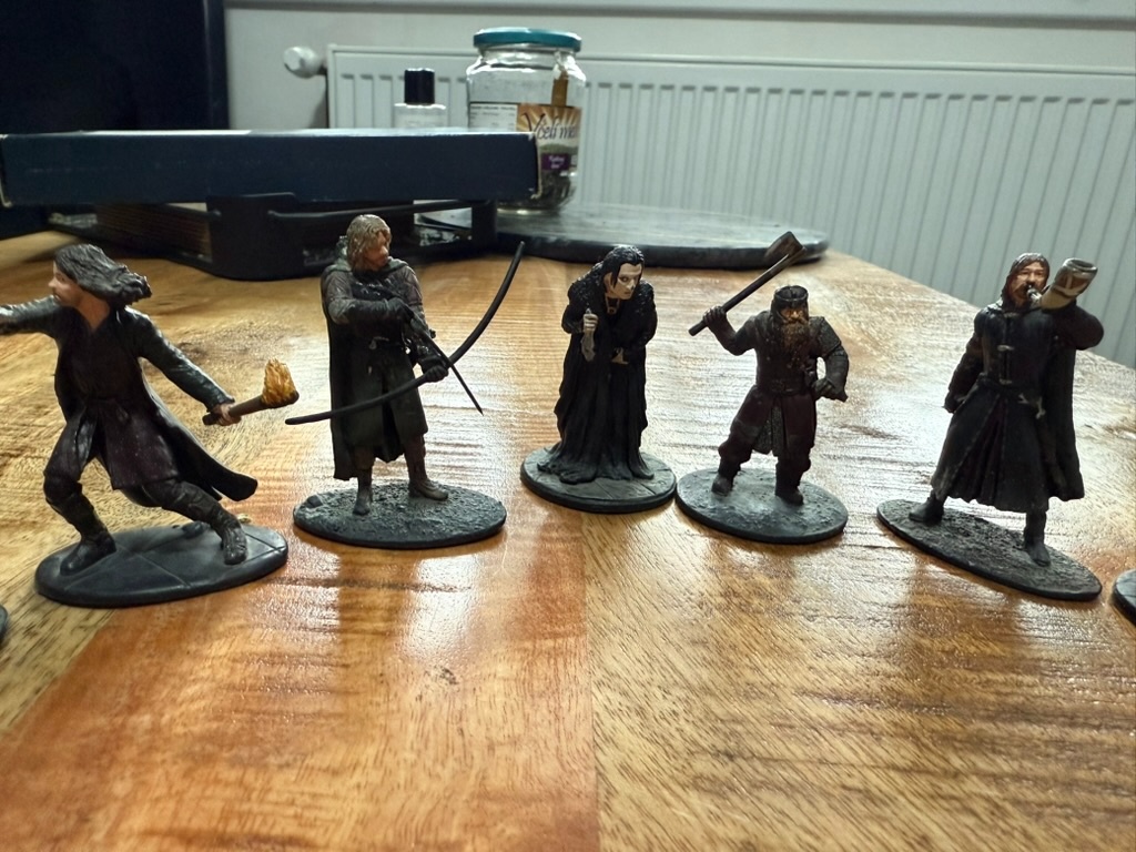 Kovové sběratelské figurky Pán Prstenů NLP 2005 - 4