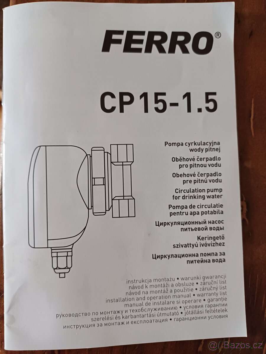 Čerpadlo oběhové - 4