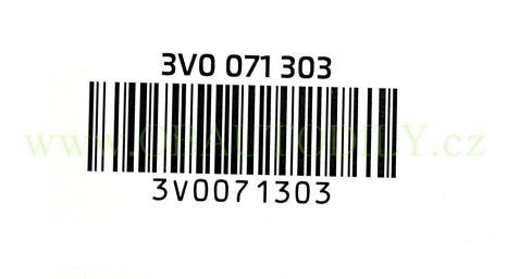 Škoda Superb 3 - prahové lišty -3V0071303 - 4