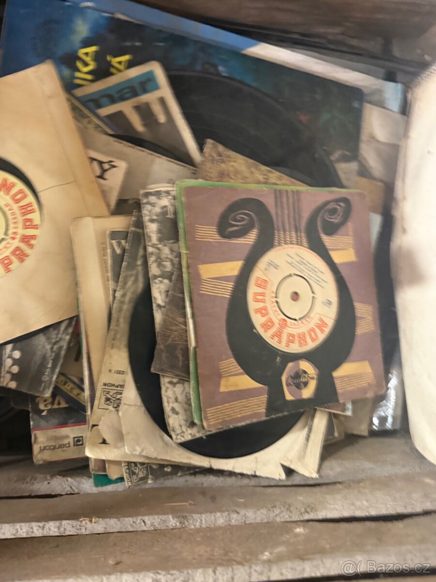 Staré gramofonové desky - 4