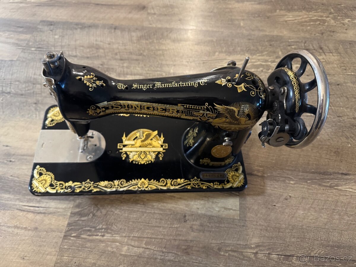 Starý šicí stroj singer - 4