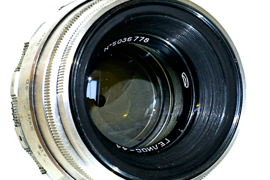 Helios 44 CHROME 2/58mm AZBUKA M39/M42 TOP STAV - 4