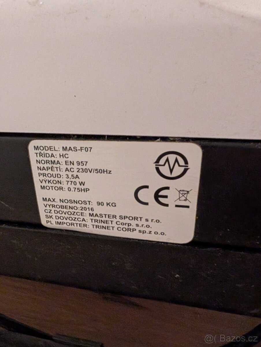 Běžecký pás Master F-07 - 4