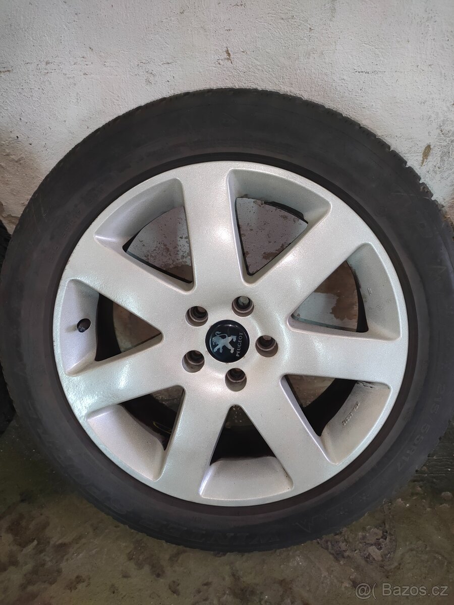 ALU KOLA NA PEUGEOT 407 - 7,5J x 17H2 ET - 4