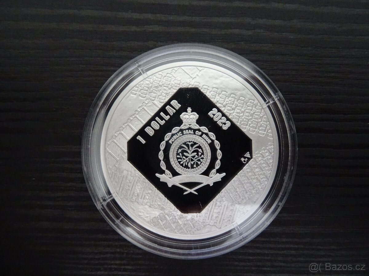 Stříbrná mince Obrněná technika - Mk IV Churchill proof - 4