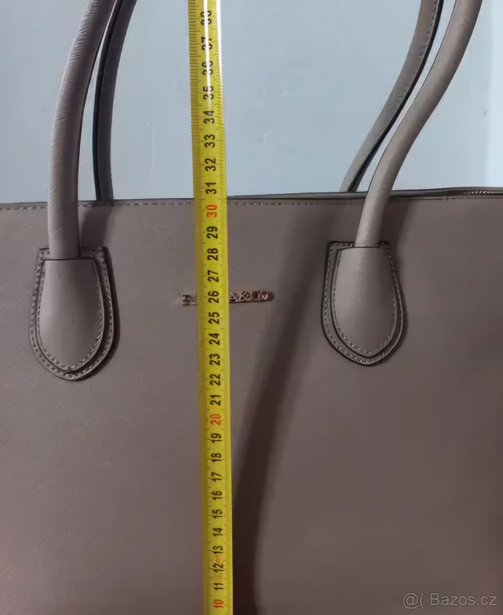 Nová dámská kabelka FLORA&CO béžová na rameno - 4