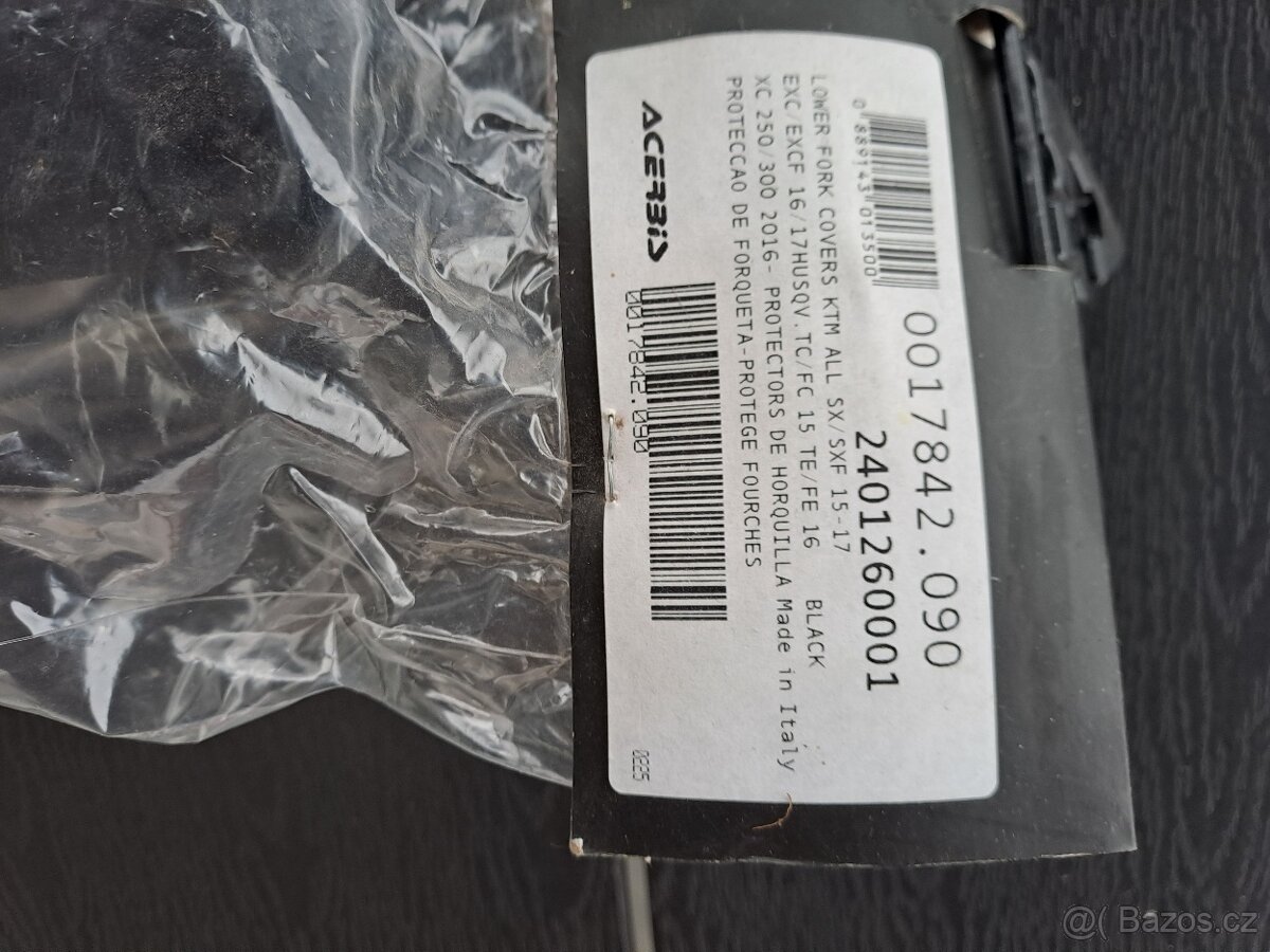 Plasty KTM masky, chránič vidlic, pumpy - 4