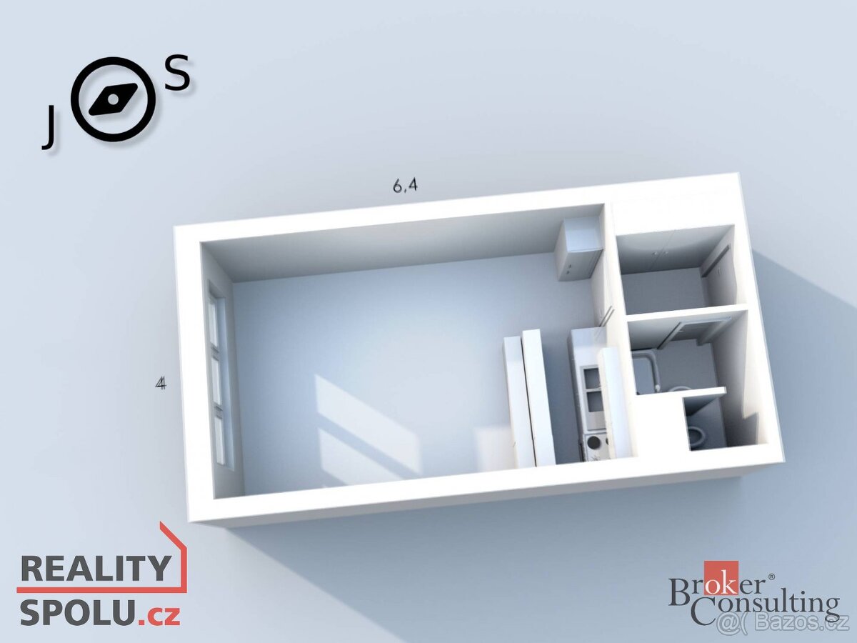 Prodej, byty/1+kk, 32 m2, Antonína Sovy 1517/39, 74705 Opava - 4