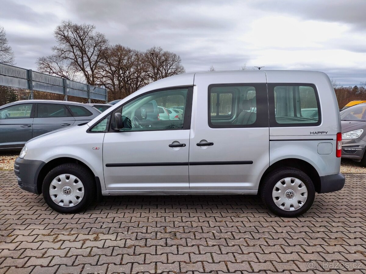 VW CADDY 1.9 TDi 77KW,LIFE,KLIMA,ZÁVĚS,CD,VYHŘ. ZRCÁTKA - 4