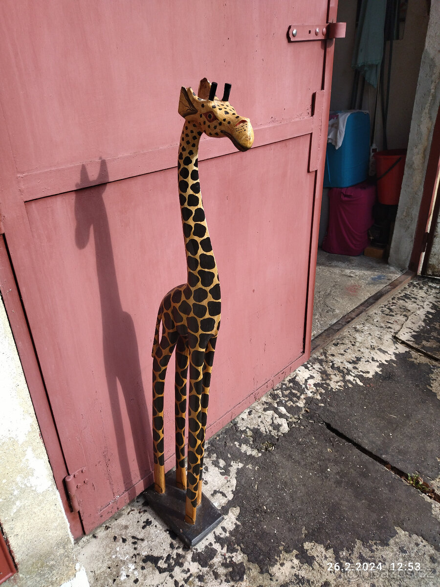 Žírafa dekorativní 123 cm. - 4