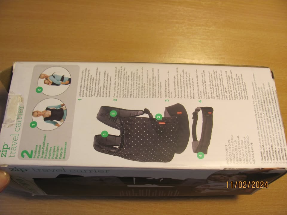 Infantino Nosítko Zip Travel - 4