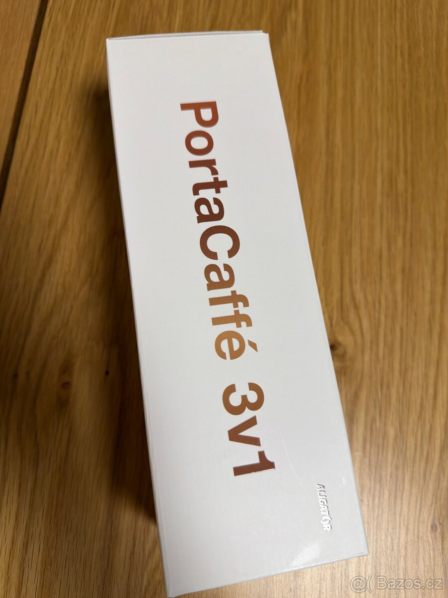 Přenosný kávovar portacaffé nový bílý - 4