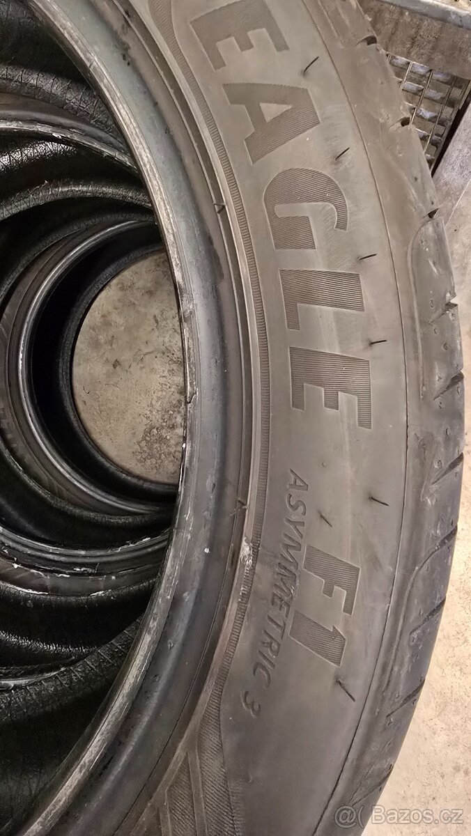 Letní sada Goodyear 245/45/18 2x7mm 2x6mm - 4