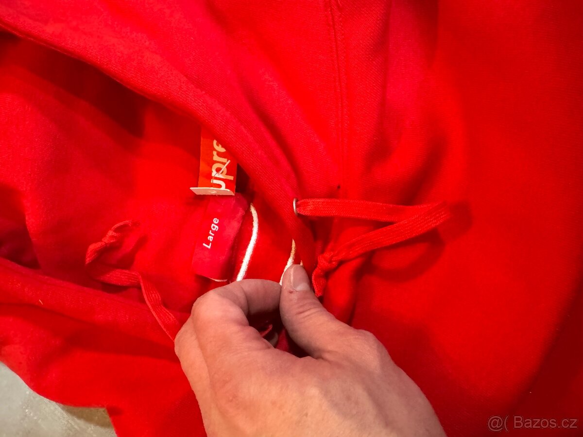 Supreme cervena mikina - 4