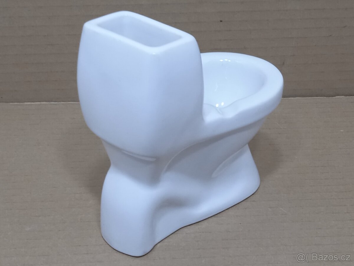 Retro popelník Ditmar Urbach Mísa WC - 4