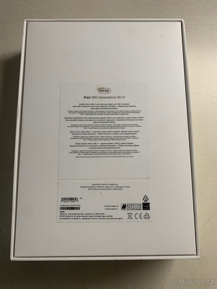 Apple iPad 9. 64GB - 4