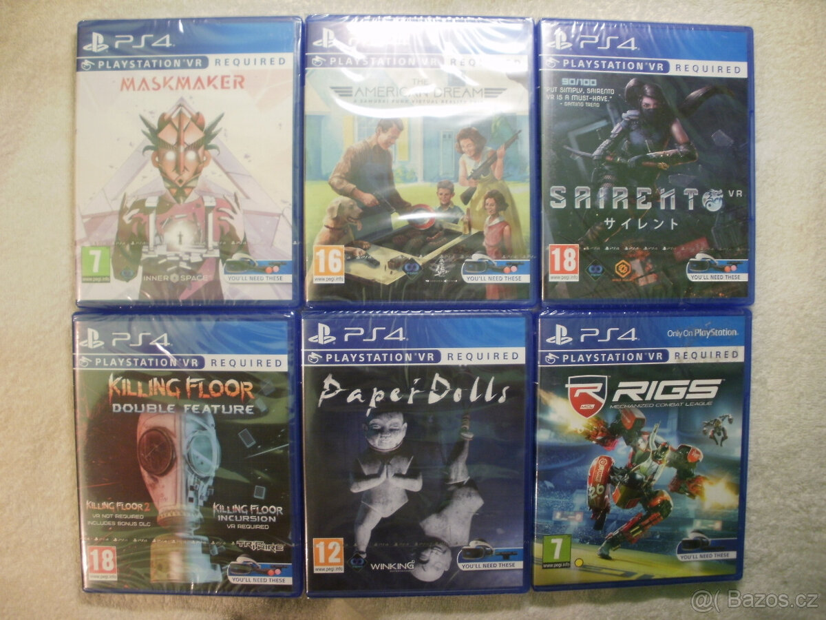 Hry na Playstation 4 - Ps 4 - Nové - Ceny v textu - 4