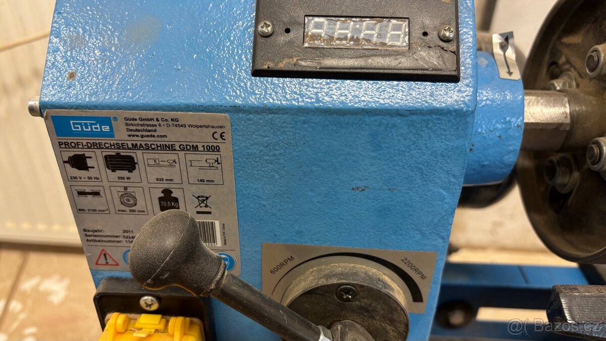 Soustruh na dřevo s kopírkou - 4