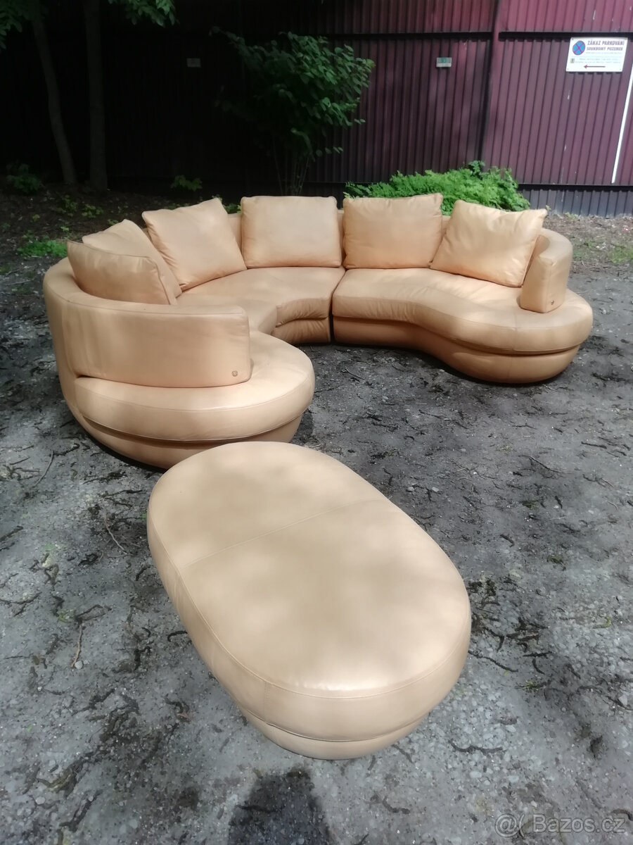 Kožená sedačka Natuzzi - 4